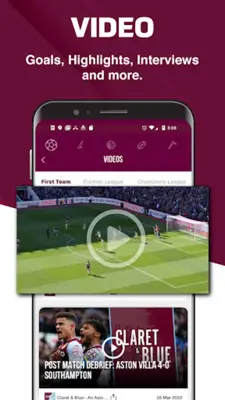 Villa Till I Die - Live Scores android App screenshot 3