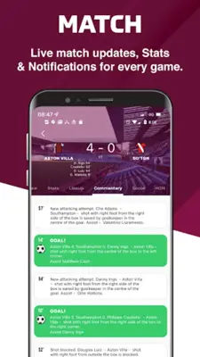 Villa Till I Die - Live Scores android App screenshot 5