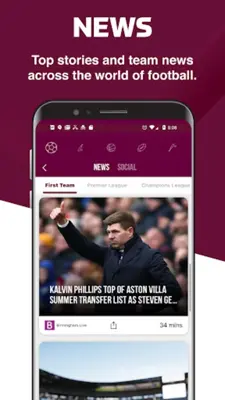 Villa Till I Die - Live Scores android App screenshot 7